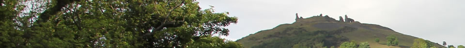 Llangollen Castell Dinas BrĂ¢n Castle